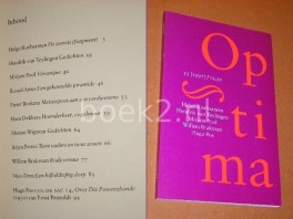 Optima. 55. 15e jaargang nr. 2, juli 1997. Helga Ruebsamen, Hendrik van Teylingen, Mirjam Pool, Willem Brakman, Hugo Pos. Optima. 55. 15e jaargang nr. 2, juli 1997. Helga Ruebsamen, Hendrik van Teylingen, Mirjam Pool, Willem Brakman, Hugo Pos.